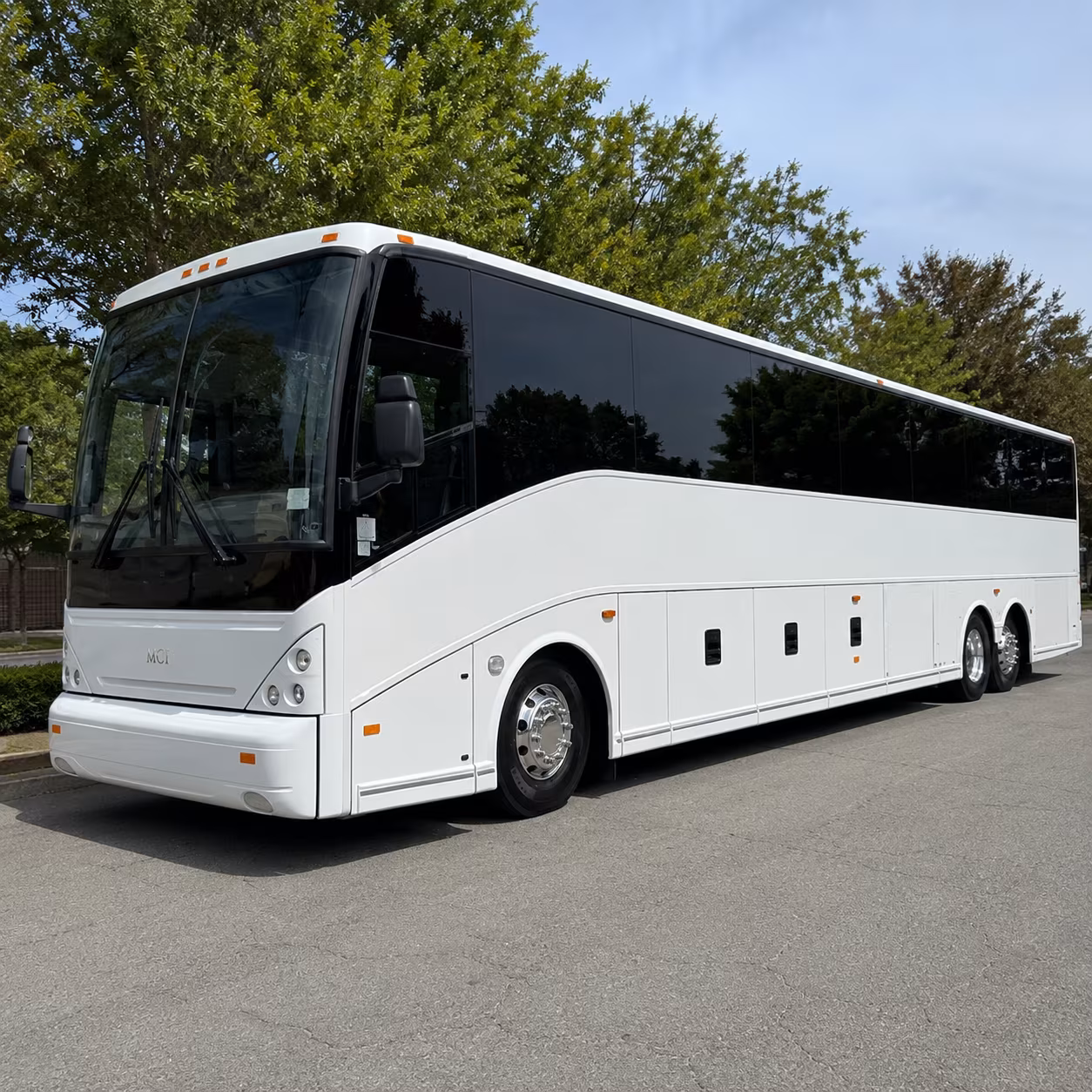 bus rental options for dayton trips