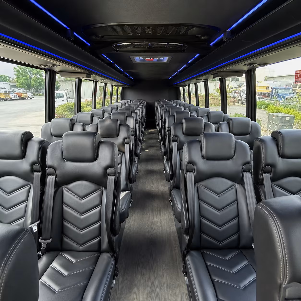 bus rentals for dayton weddings at unique and historic venues
