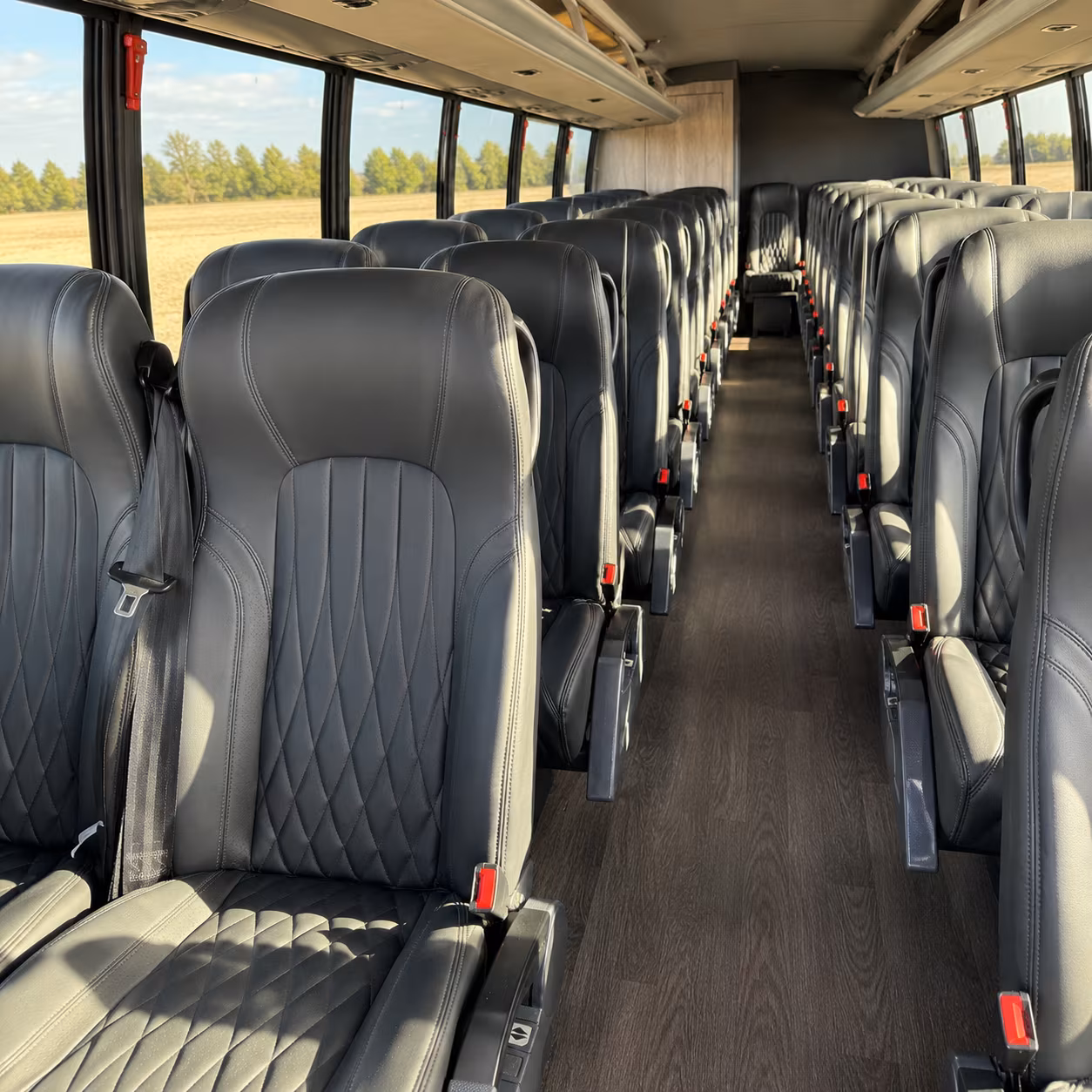 can i book a one way a round trip or a multi day package for a bus rental in dayton