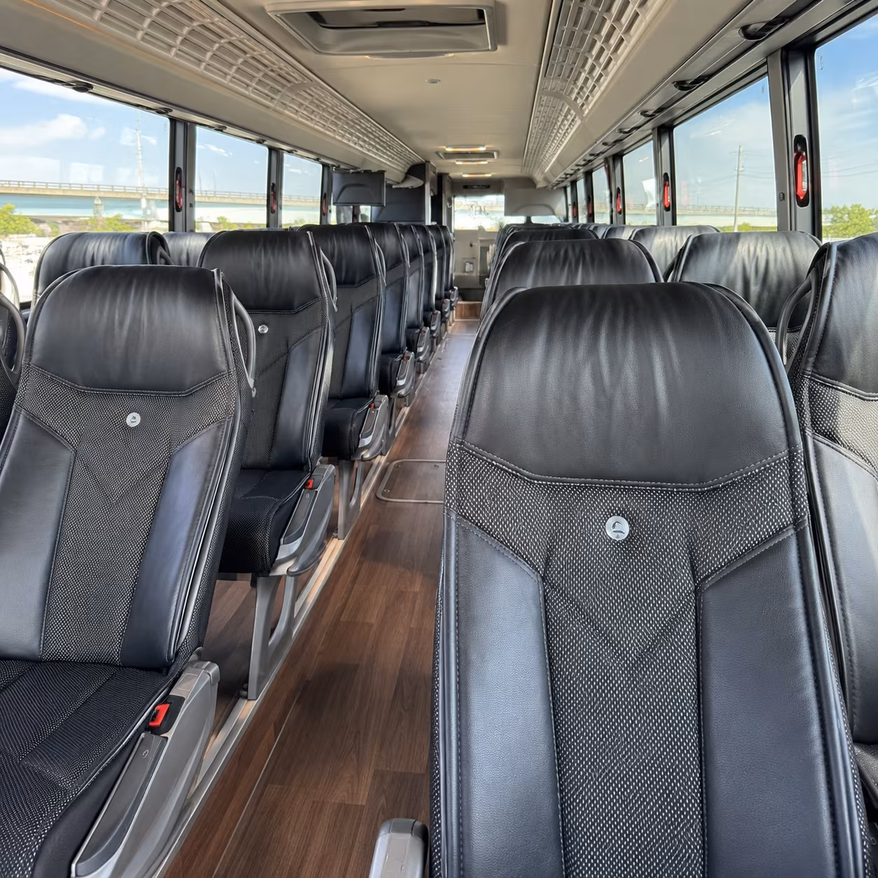 charter bus shuttle service for dayton s aerospace and defense employers