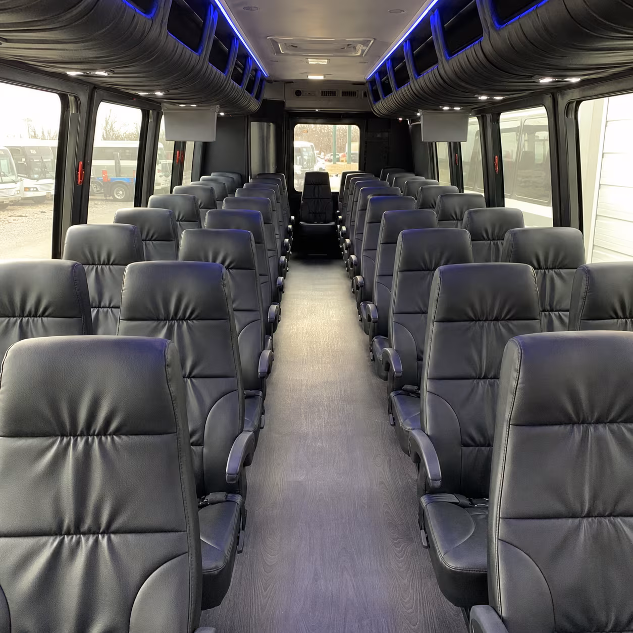 charter buses for dayton wedding weekends with large guest lists
