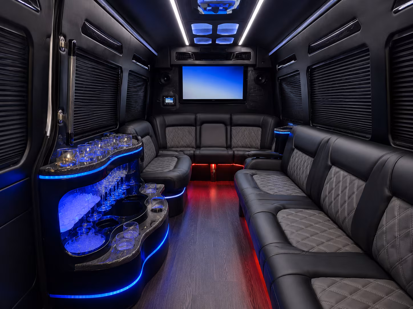 corporate shuttle buses and convention transportation in dayton