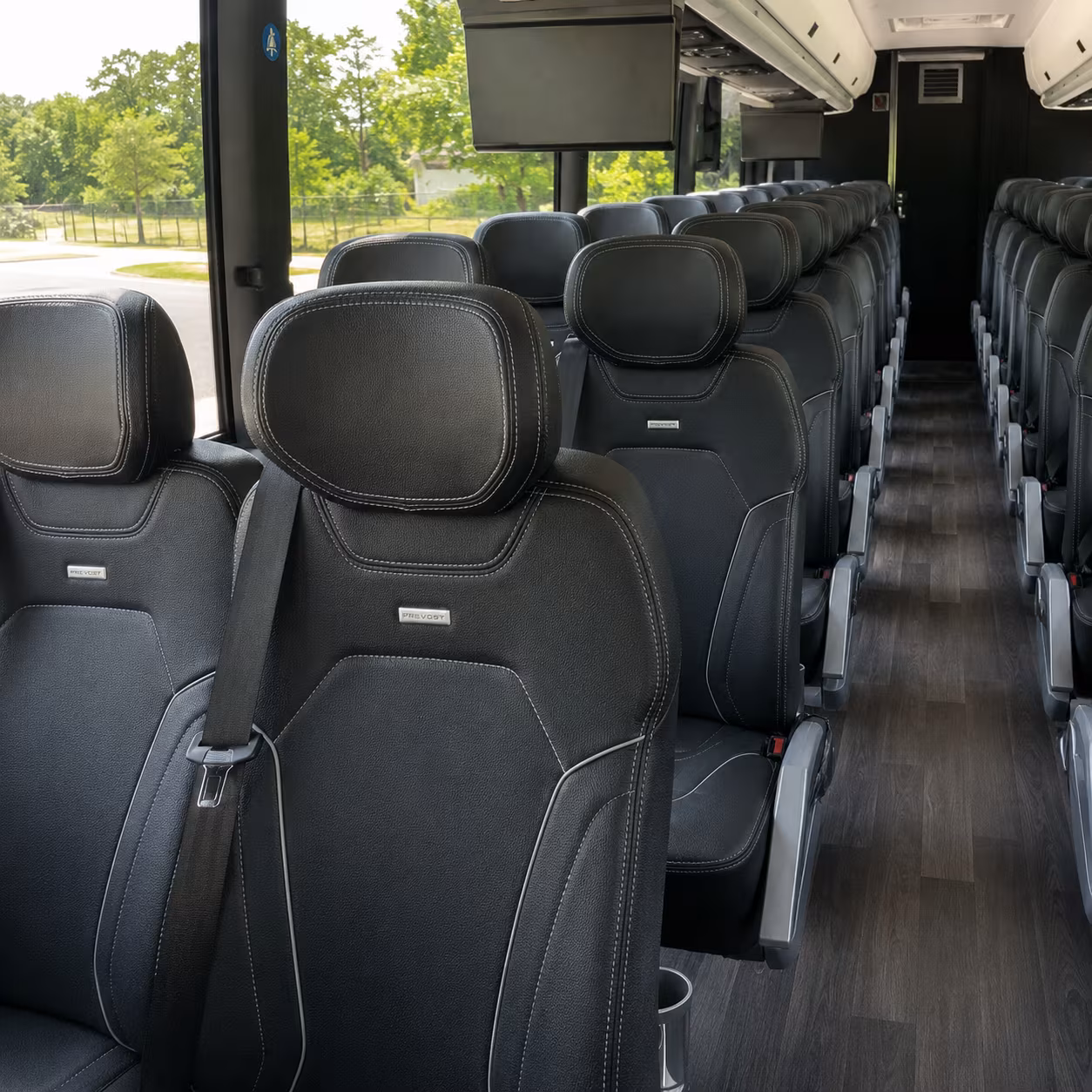 dayton bus rental service area