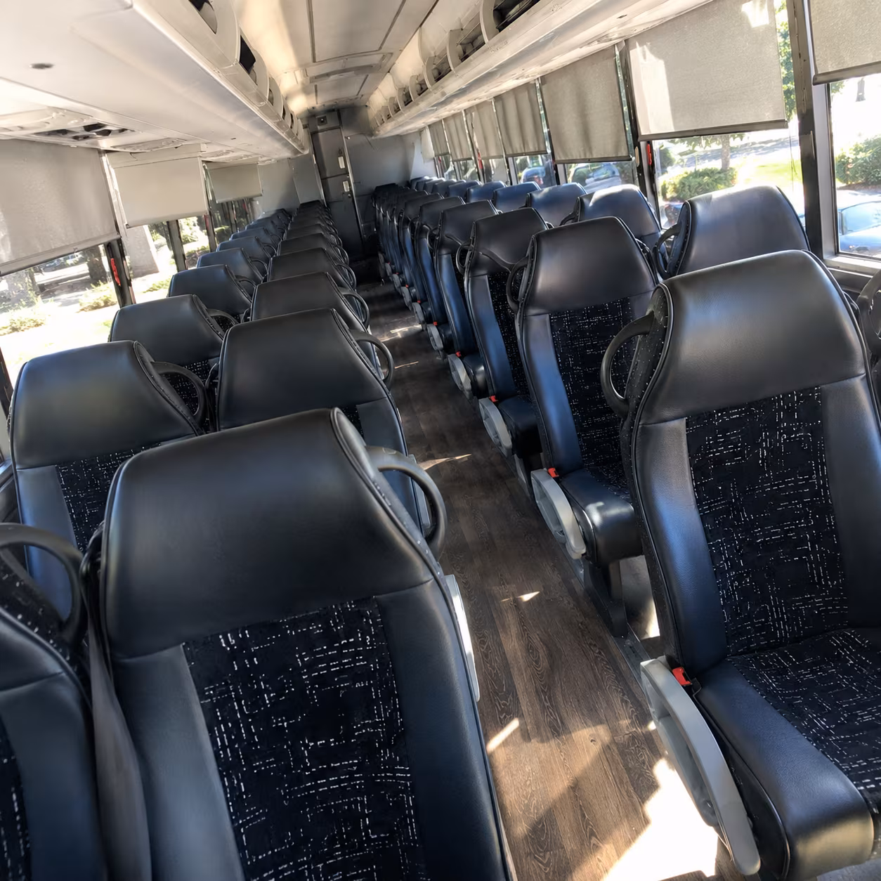 dayton school event transportation onboard seating