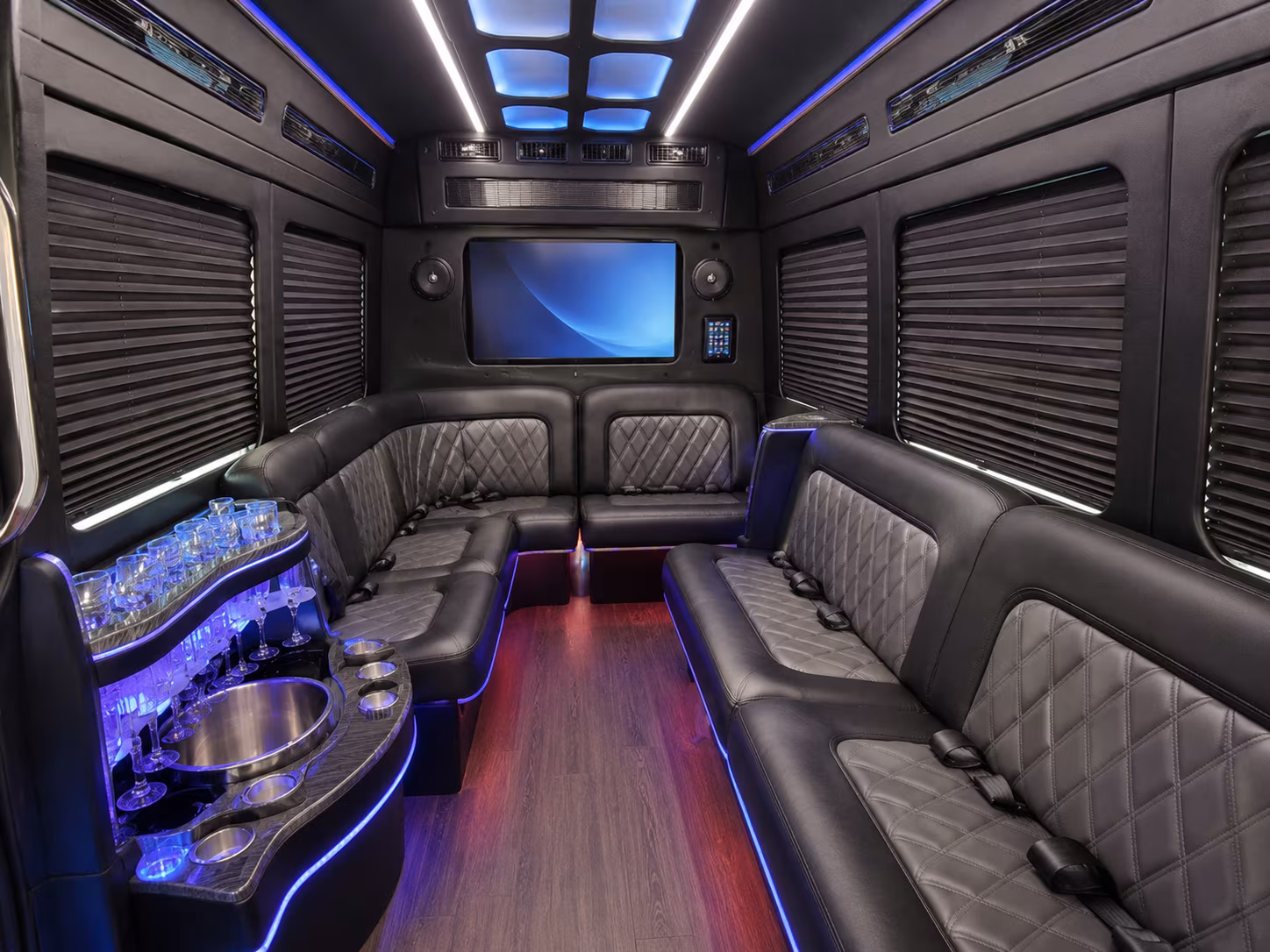 dayton sprinter limousine inside