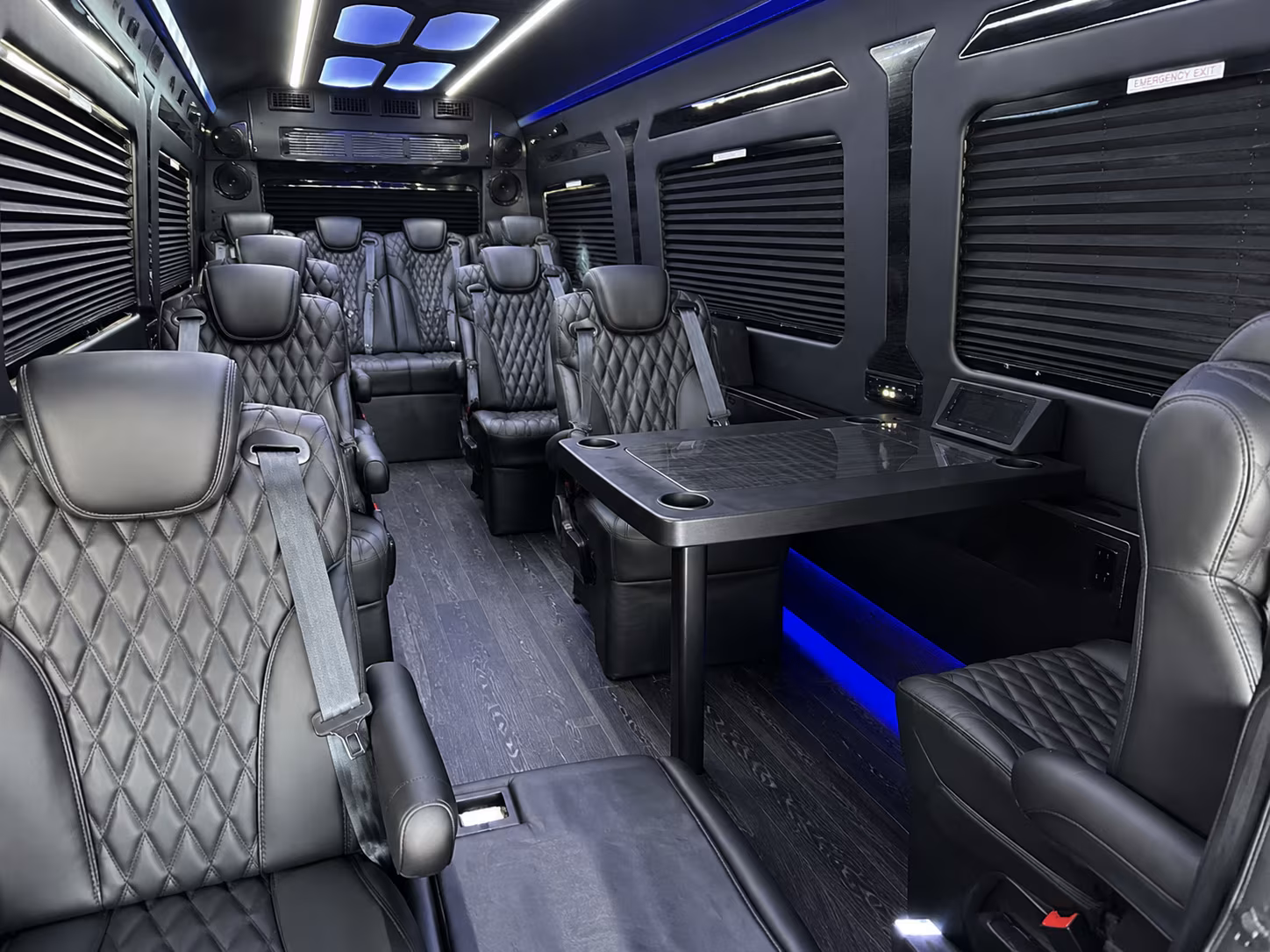 dayton sprinter van with driver interior