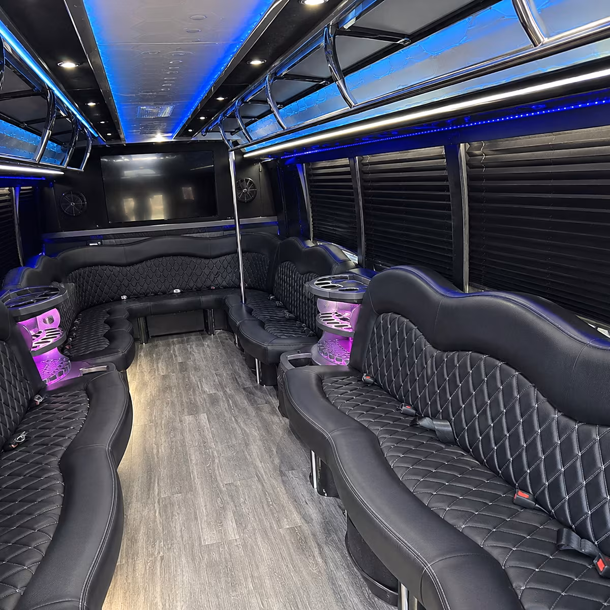 dayton wedding party bus rental