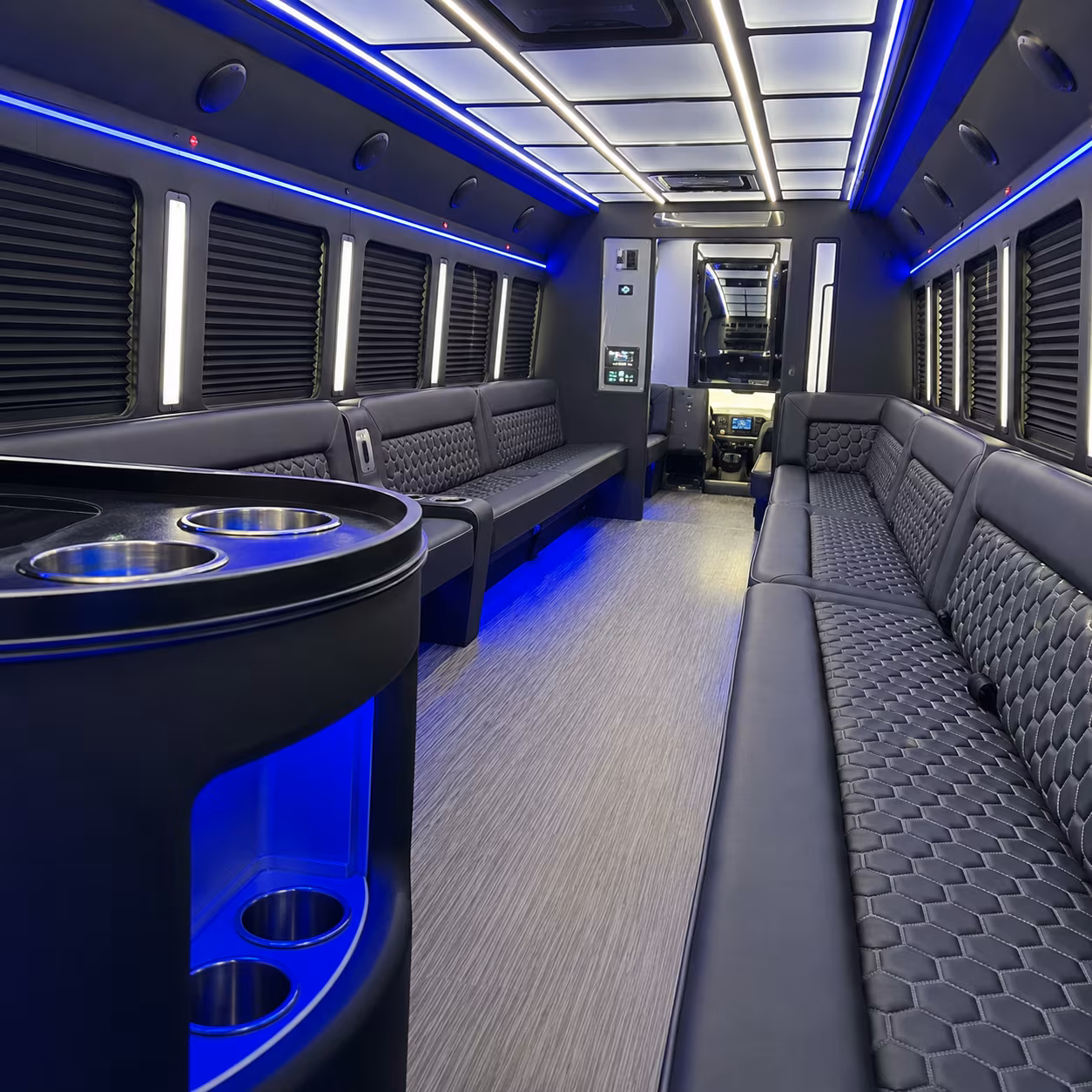 party buses for dayton wedding parties and bachelorette celebrations