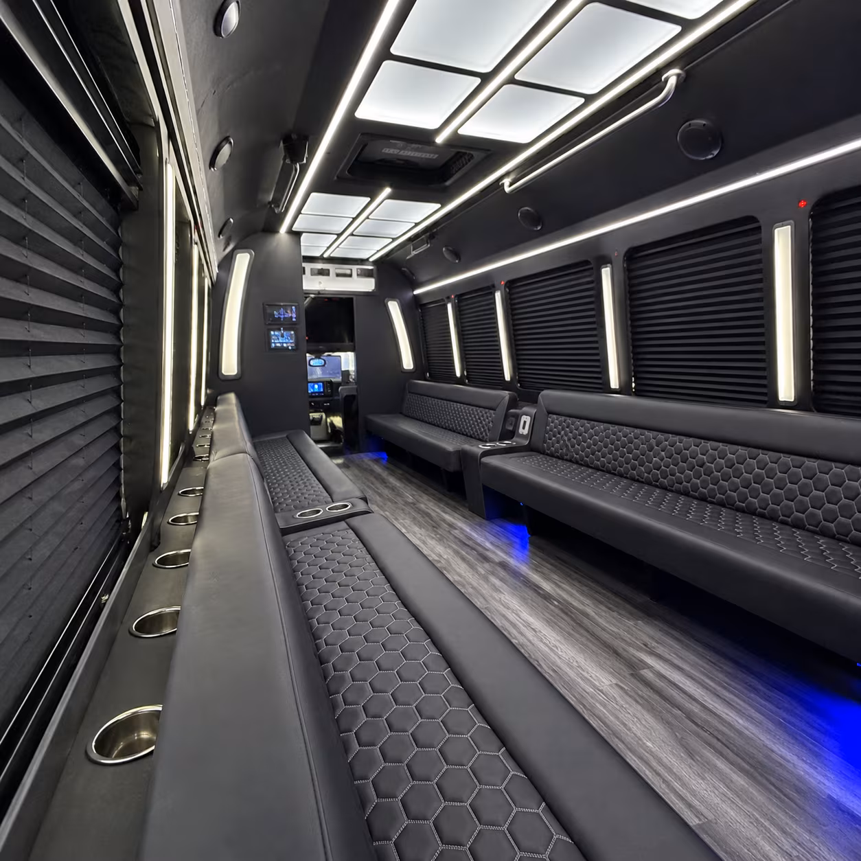 rent a party bus in dayton for beavercreek fairborn and xenia prom nights